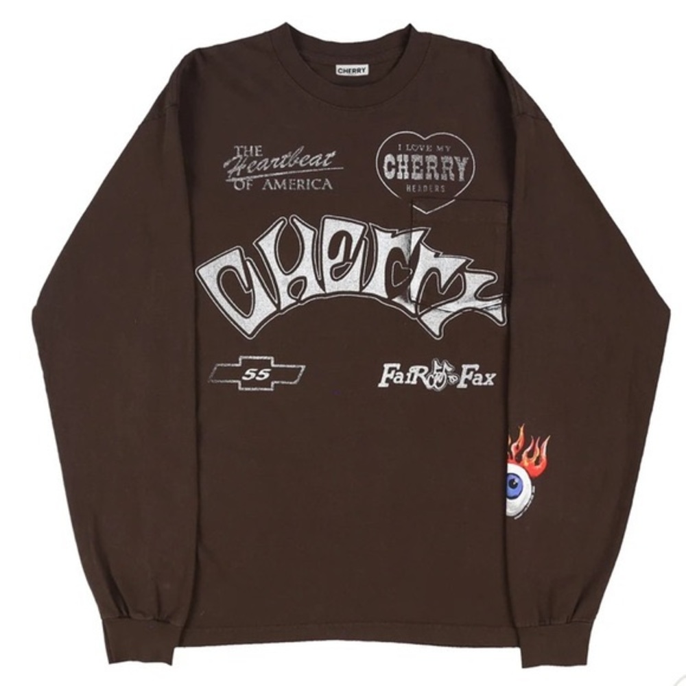 Cherry LA Heartbeat Motocross Shirt